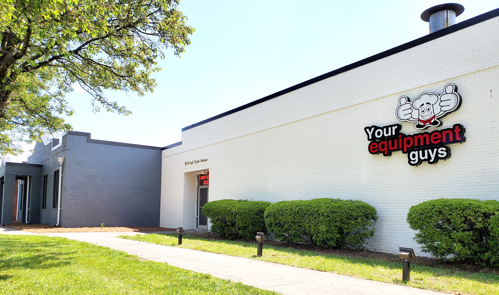 Your Equipment Guys, Front Entrance