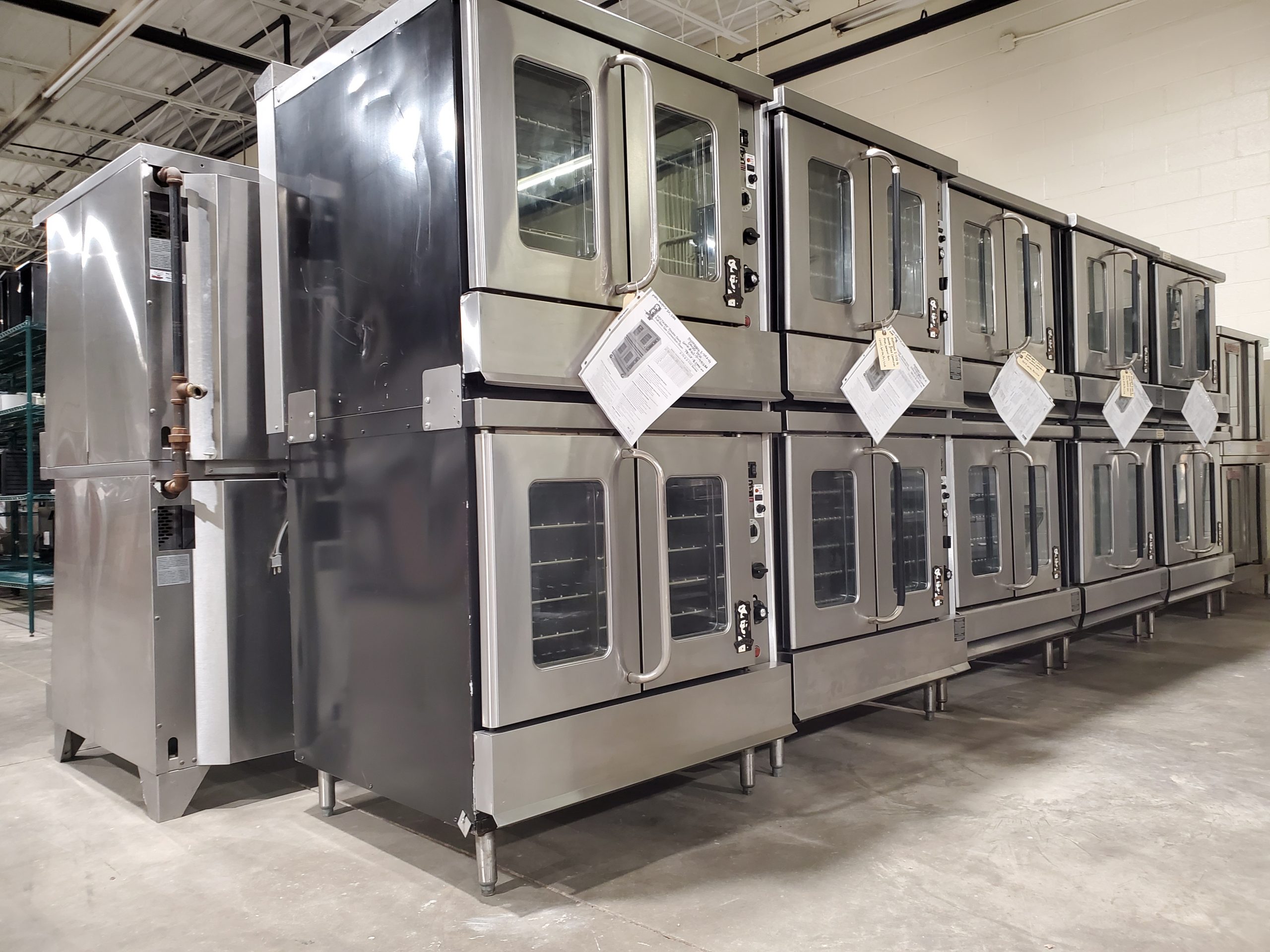 Double Stack Commercial Ovens