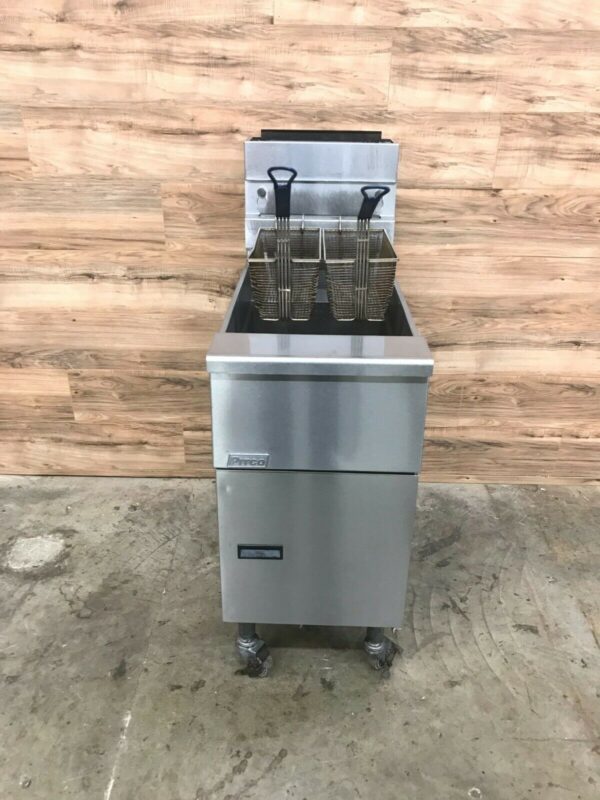 Pitco SG14R-S Single Fryer with Baskets