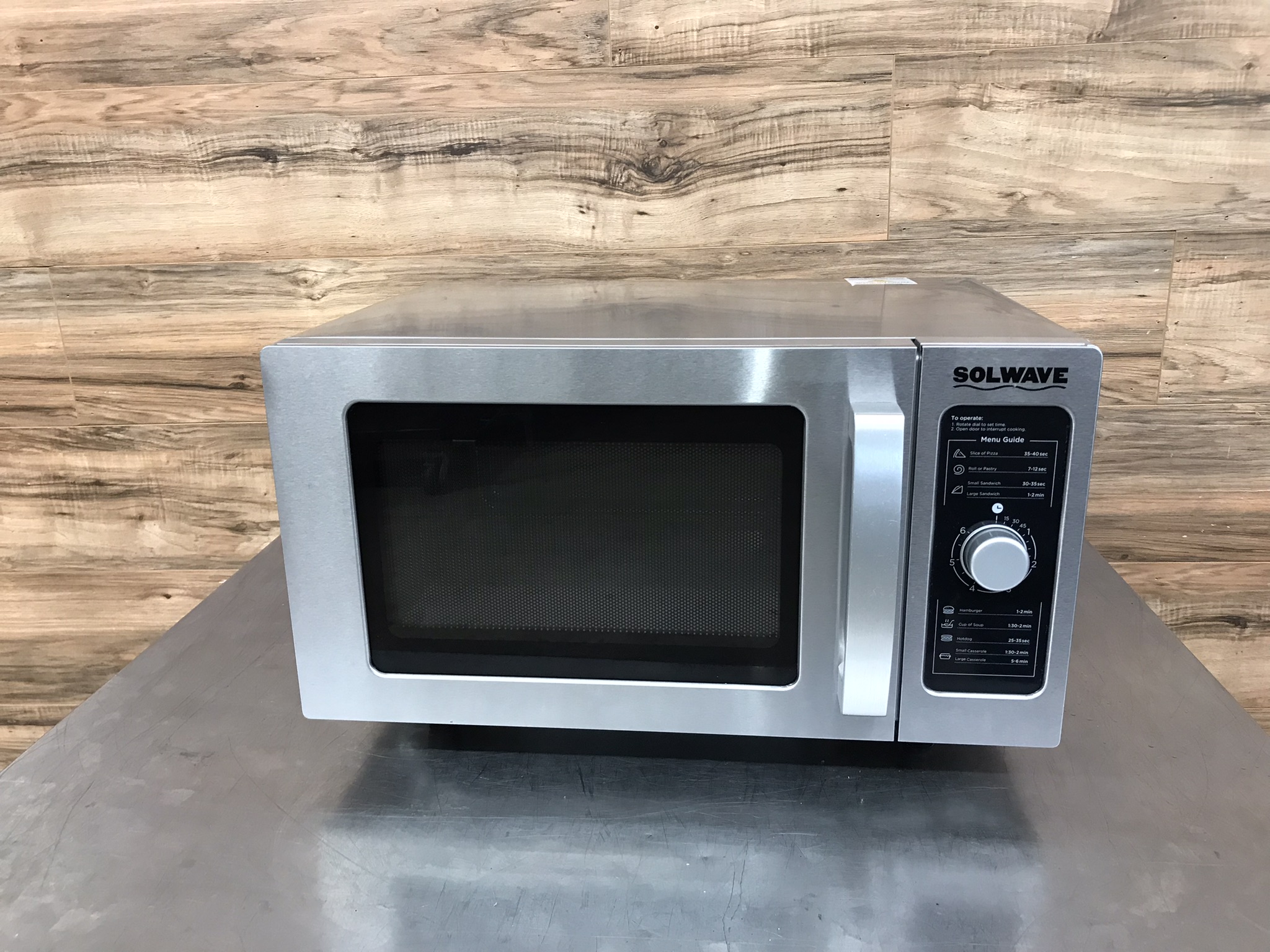 Details about   Office Series Microwave With Dial Controls Electric Stainless Steel 120V 1000W 