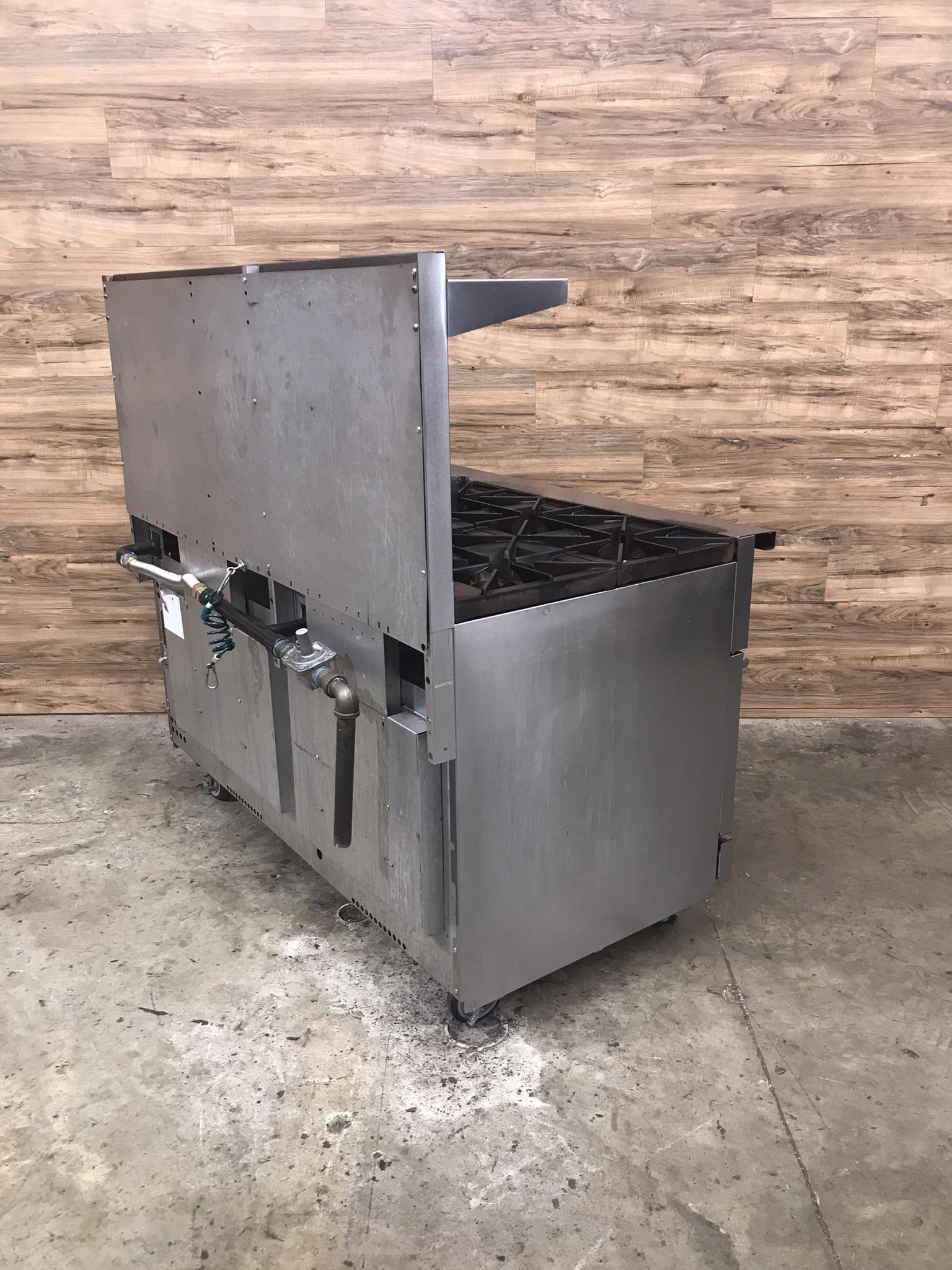 Wolf C60SS-6B24GBN 60 NG Range w/ 24 Griddle/Broiler 