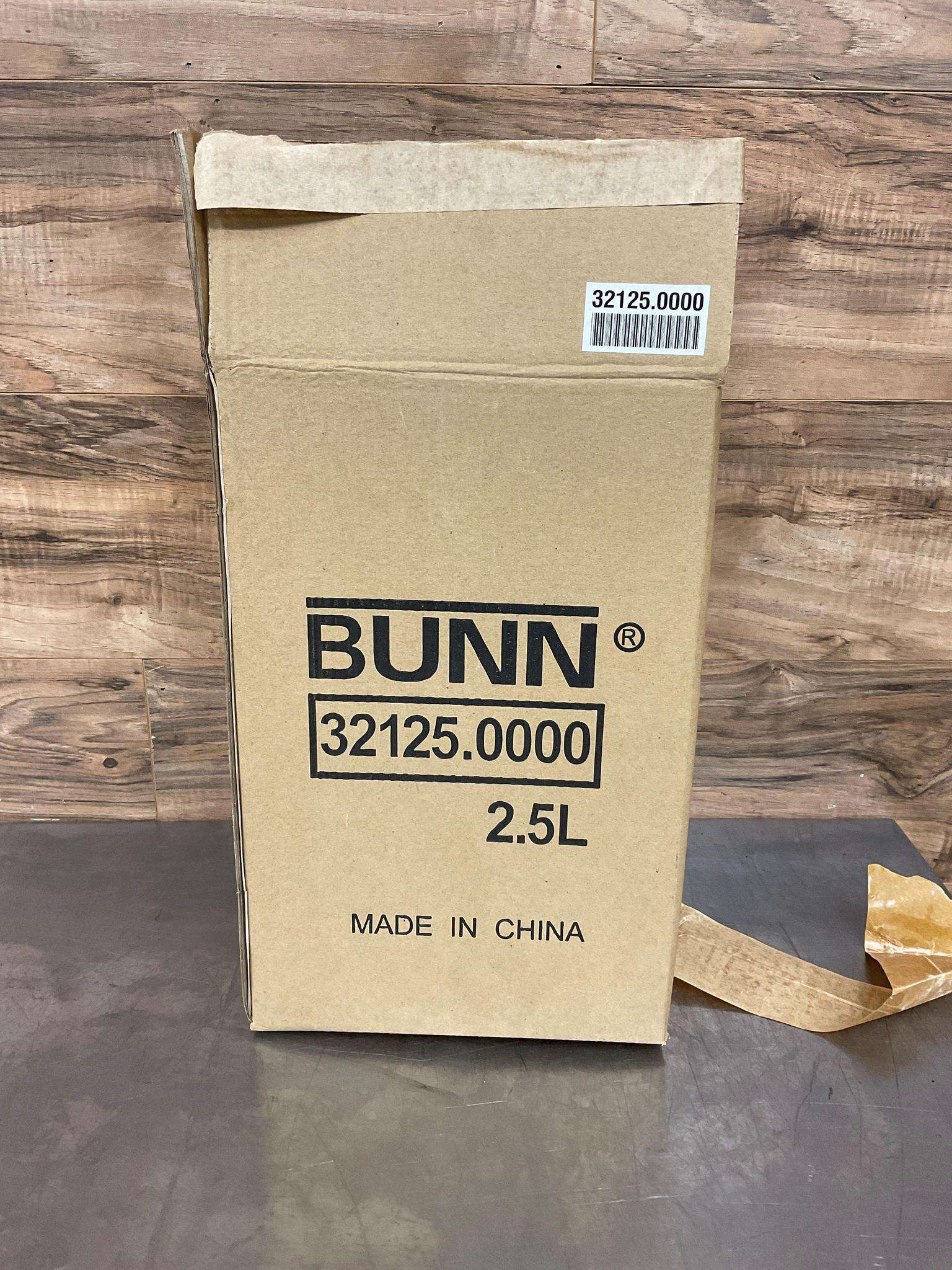 New) Bunn 2.5 Liter Stainless Steel Lined Lever Action Airpot – Restaurant  Equipment - Charlotte & Gastonia, NC